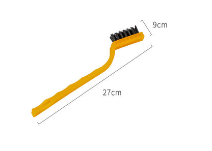 Gas Stove Cleaning Brushes (3 Pcs) , Nylon/Brass/Stainless Steel Wire Brushes for Cleaning