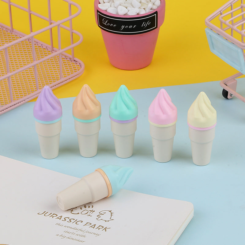 Cute Mini Highlighters (6 colors)