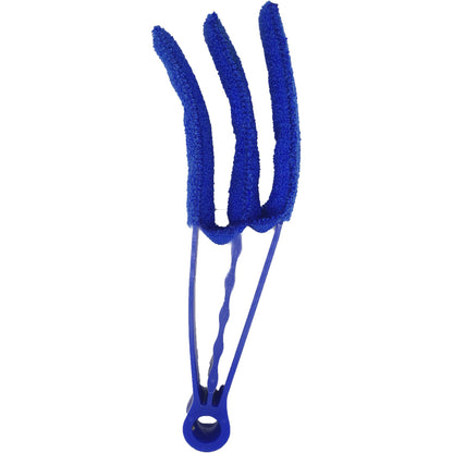 AC and blinds cleaning brush in blue