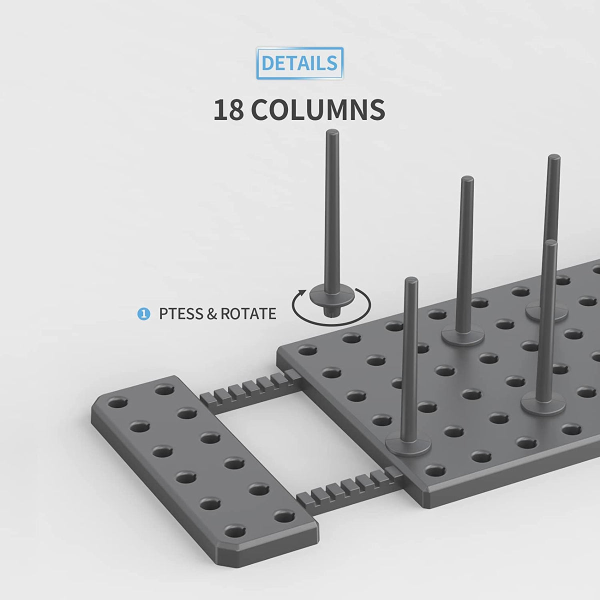 Plate rack for bakeware