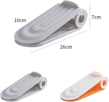 Adjustable double-layer shoe rack that frees up 50% of shoe storage space