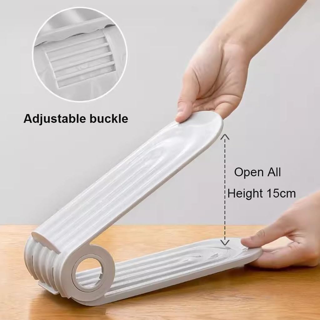 Adjustable shoe rack for leather shoes and children's shoes