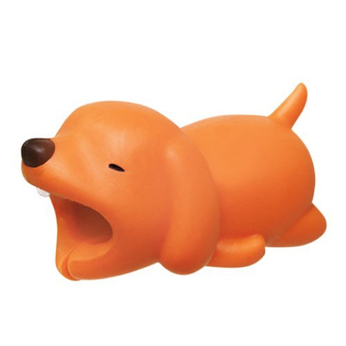 Animal cable protector, dog