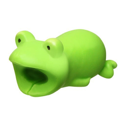 Animal cable protector, frog