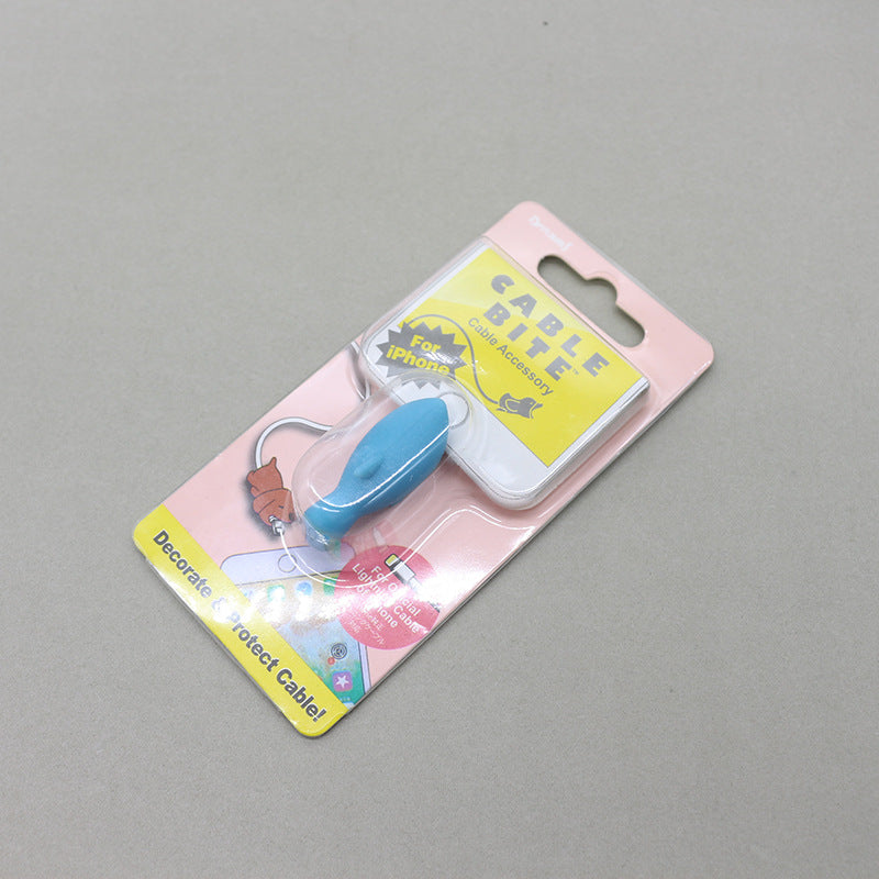 Animal bite cable protector that prevents cable wear and damage