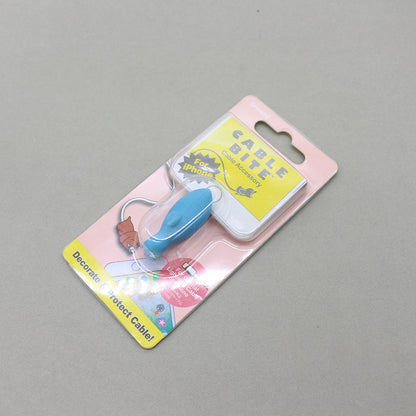 Animal bite cable protector that prevents cable wear and damage