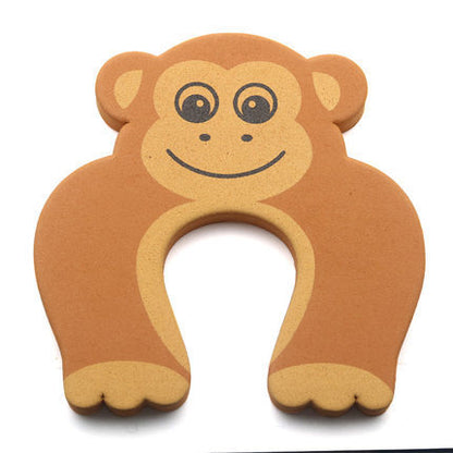 Anti pinch door stopper, monkey design