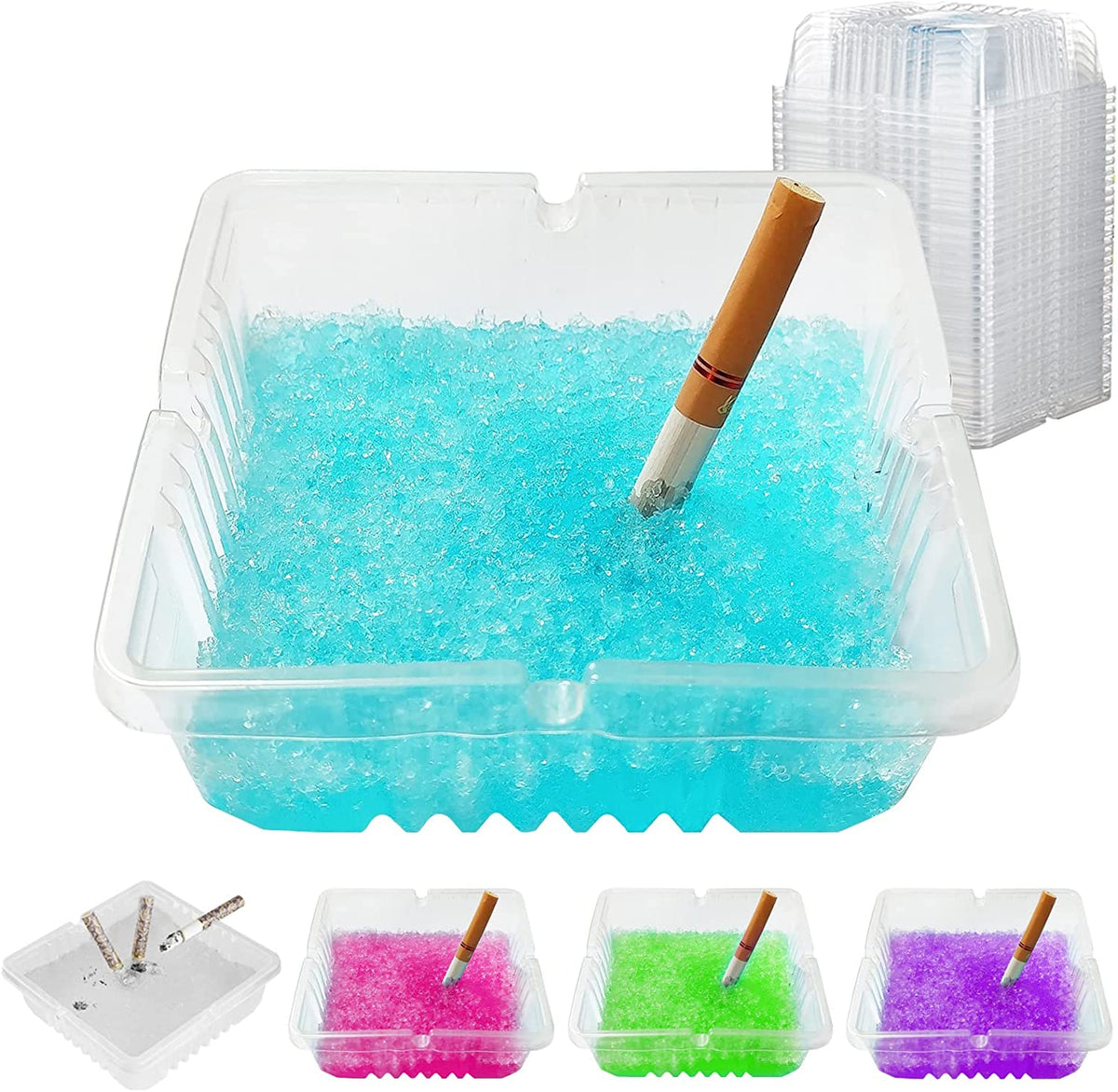 Ashtray sand pack of 4 bags for smokeless ashtrays
