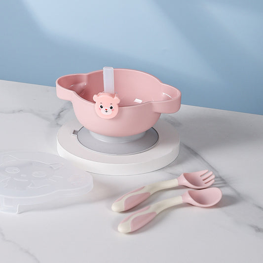 Baby feeding bowl set in pink