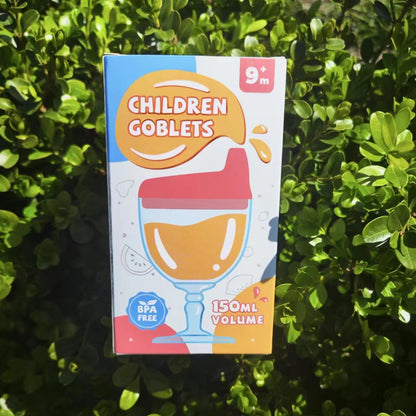 Plastic goblet cup for kids