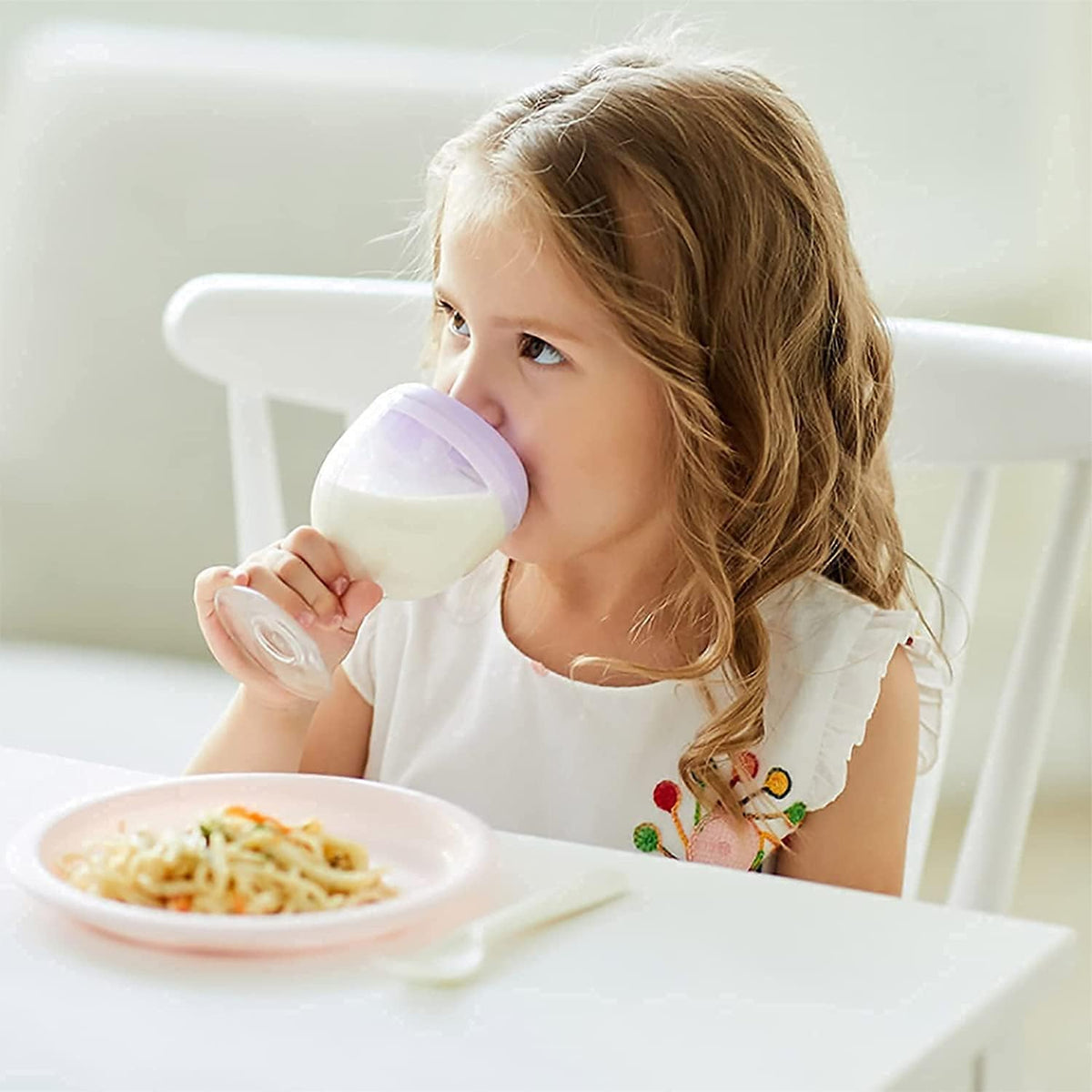 Baby plastic goblet cup for parties