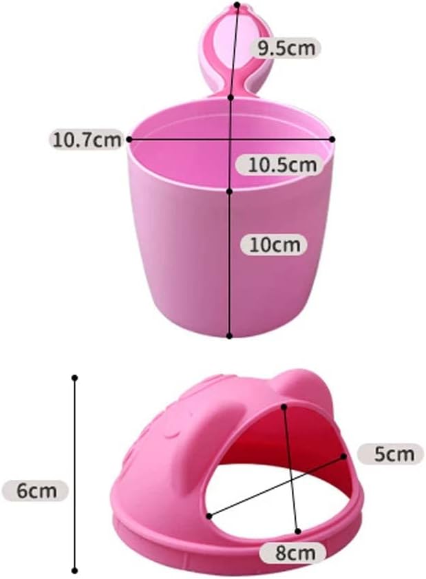 Baby hair washing cup