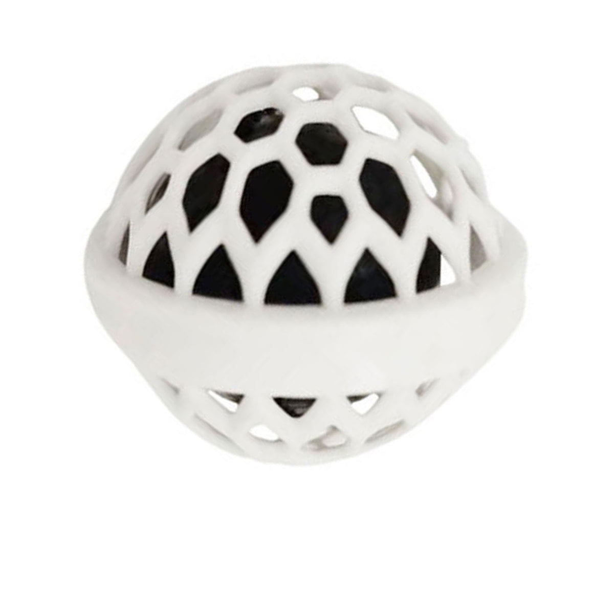 Bag cleaning sticky ball in white