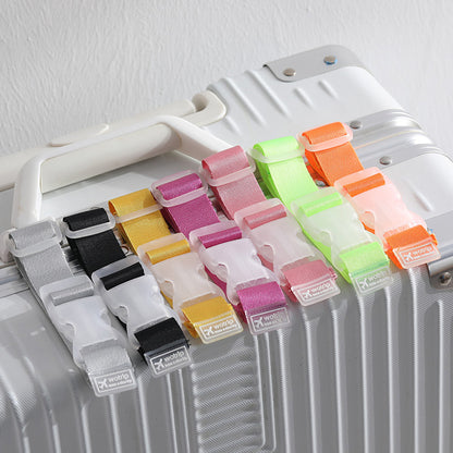 Luggage strap for airport travel