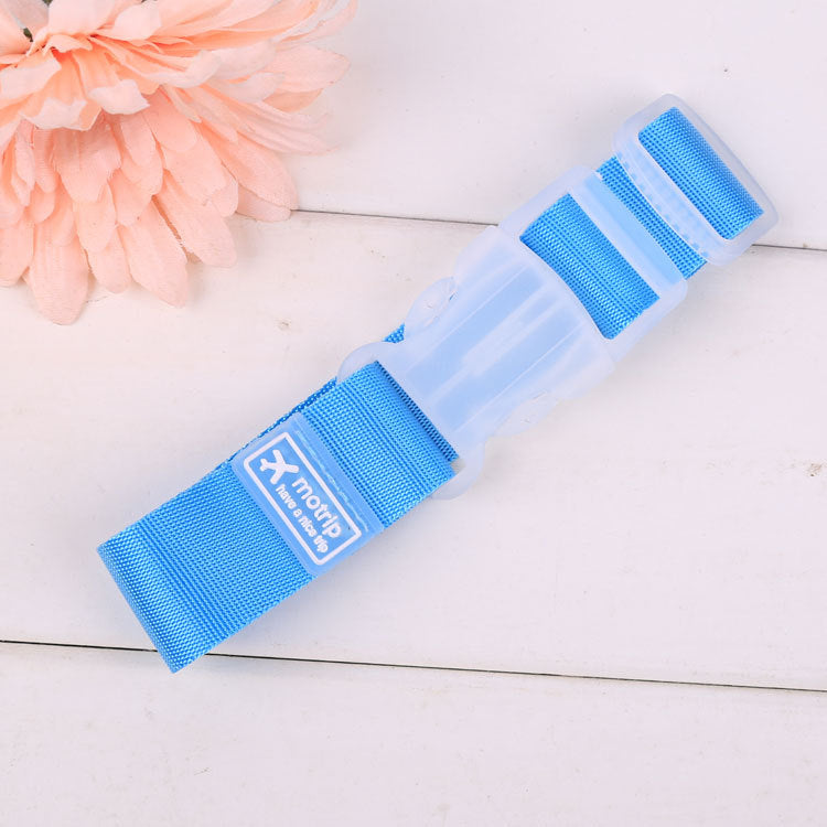Bag luggage strap in blue