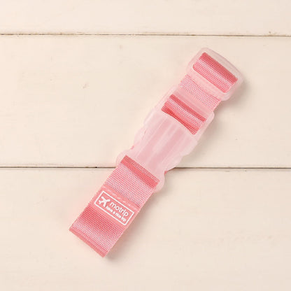 Bag luggage strap in pink