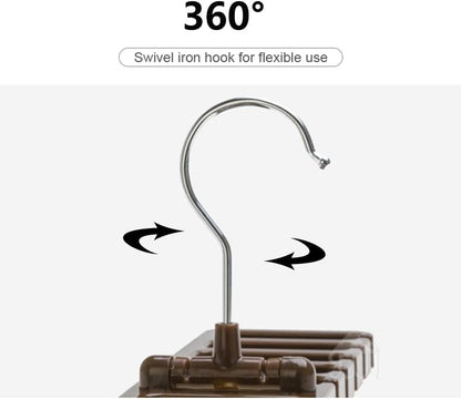 Scarf organizer hanger for the closet