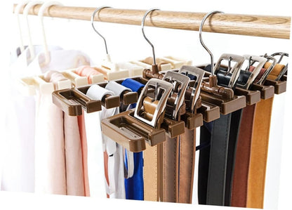 Hanging belt holder