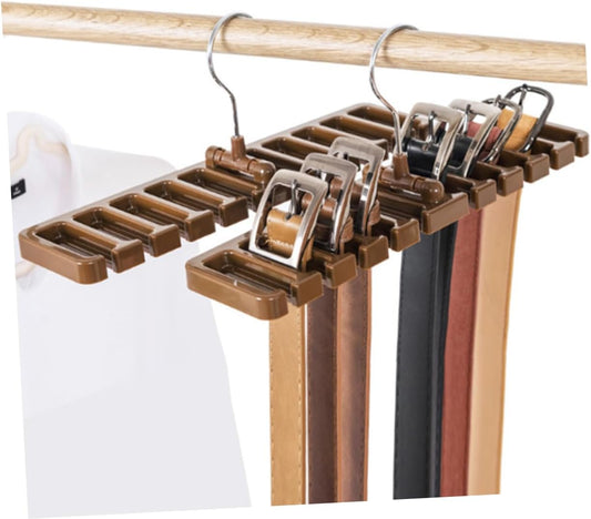 Multipurpose belt and scarf hanger