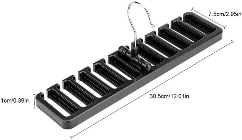 Closet organizer hanger for belts