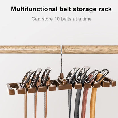 Space-saving belt hanger