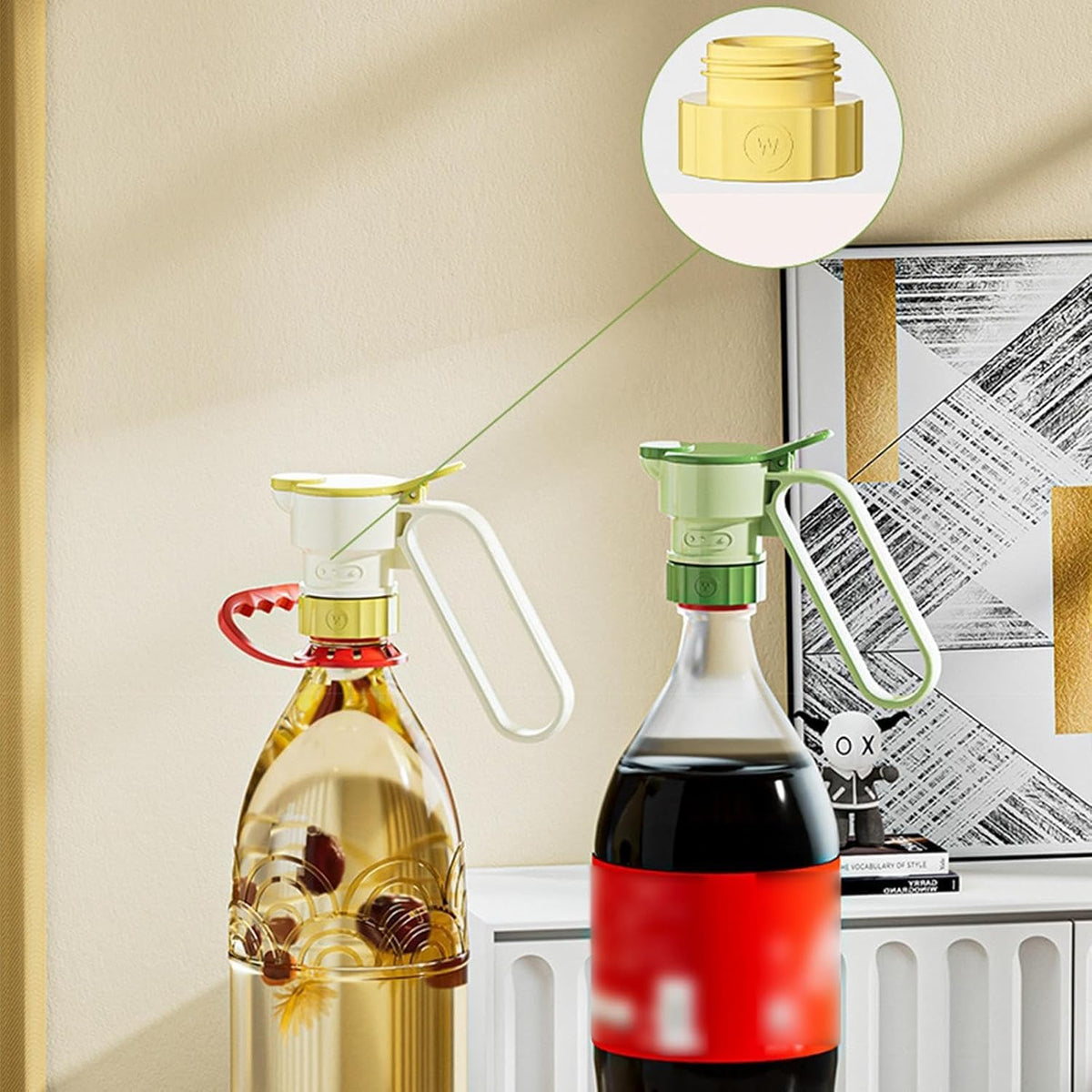 Juice box pourer