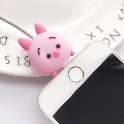 Cartoon cable protector for data cables