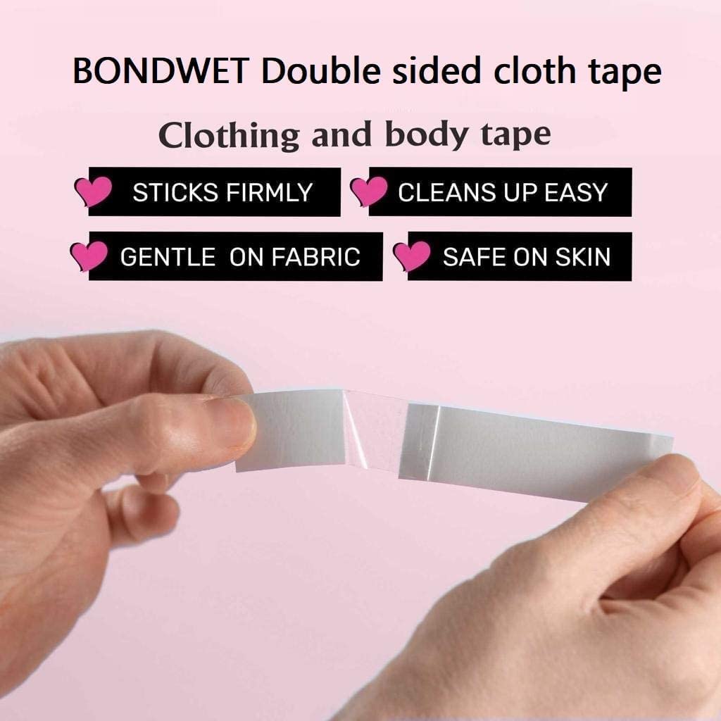 Clothing tape strips in 1.2 cm and 1.8 cm widths