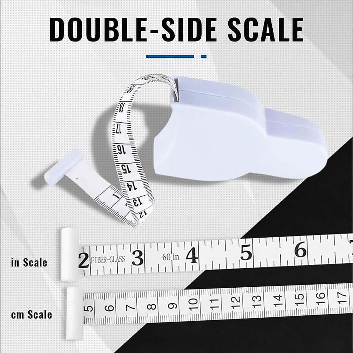 Body measuring tape up to 150 cm for waist, chest and hips