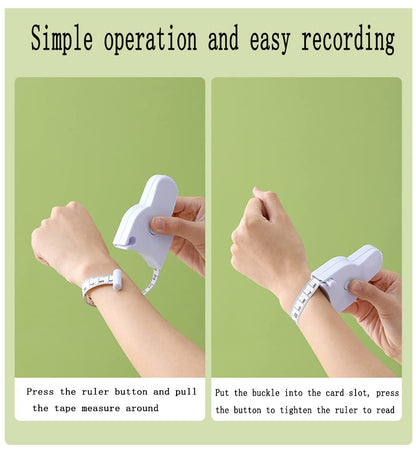 Soft body measuring tape for arms, thighs and calves