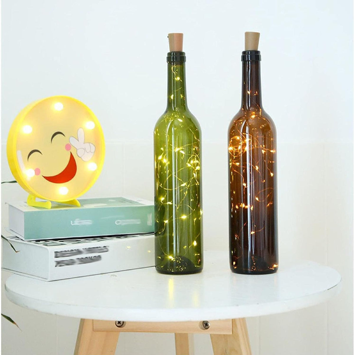Decorative bottle cork lights