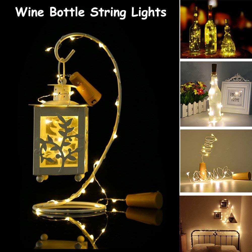 Bottle lights for party and table decoration