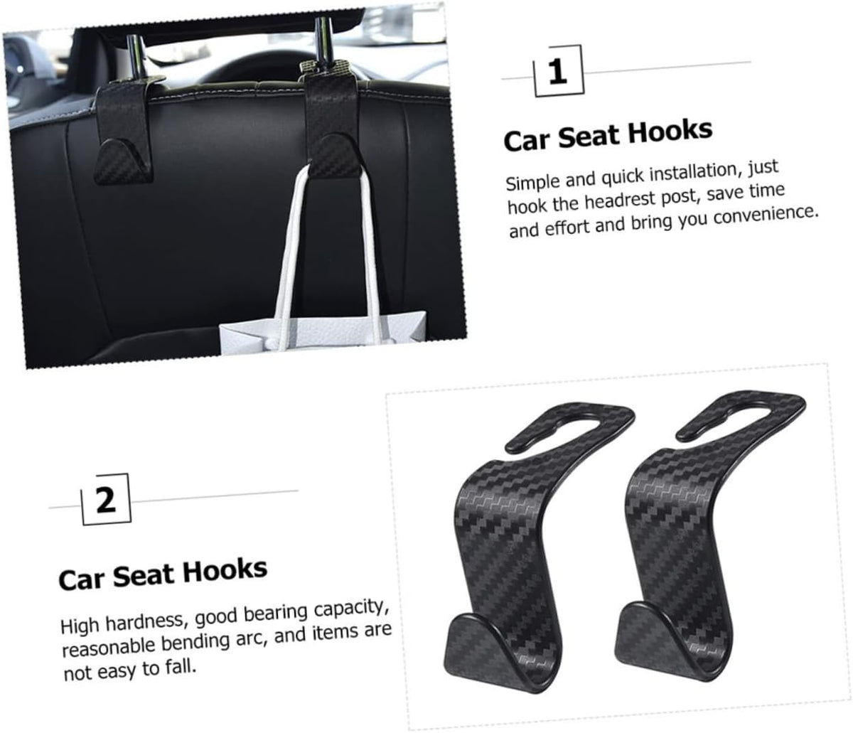 Heavy-duty headrest hook