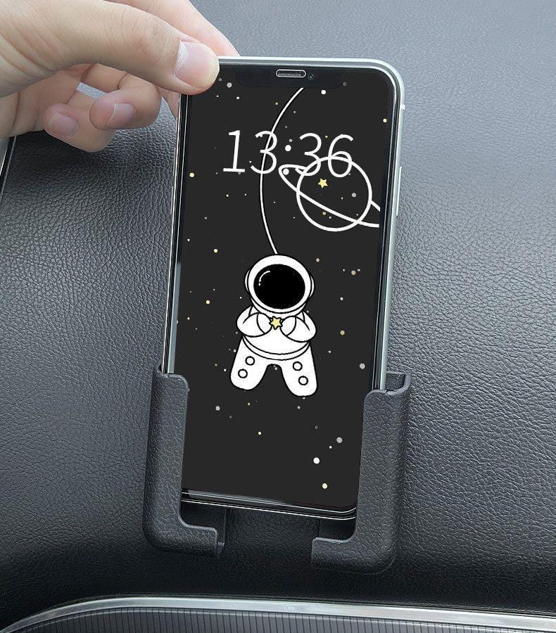 Adjustable car phone bracket