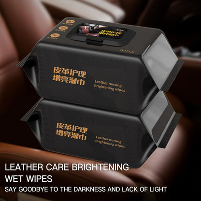 Leather wipes for sofas, bags and shoes