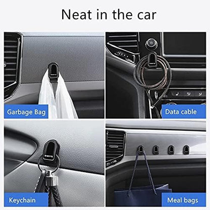 Car hooks for bags and groceries