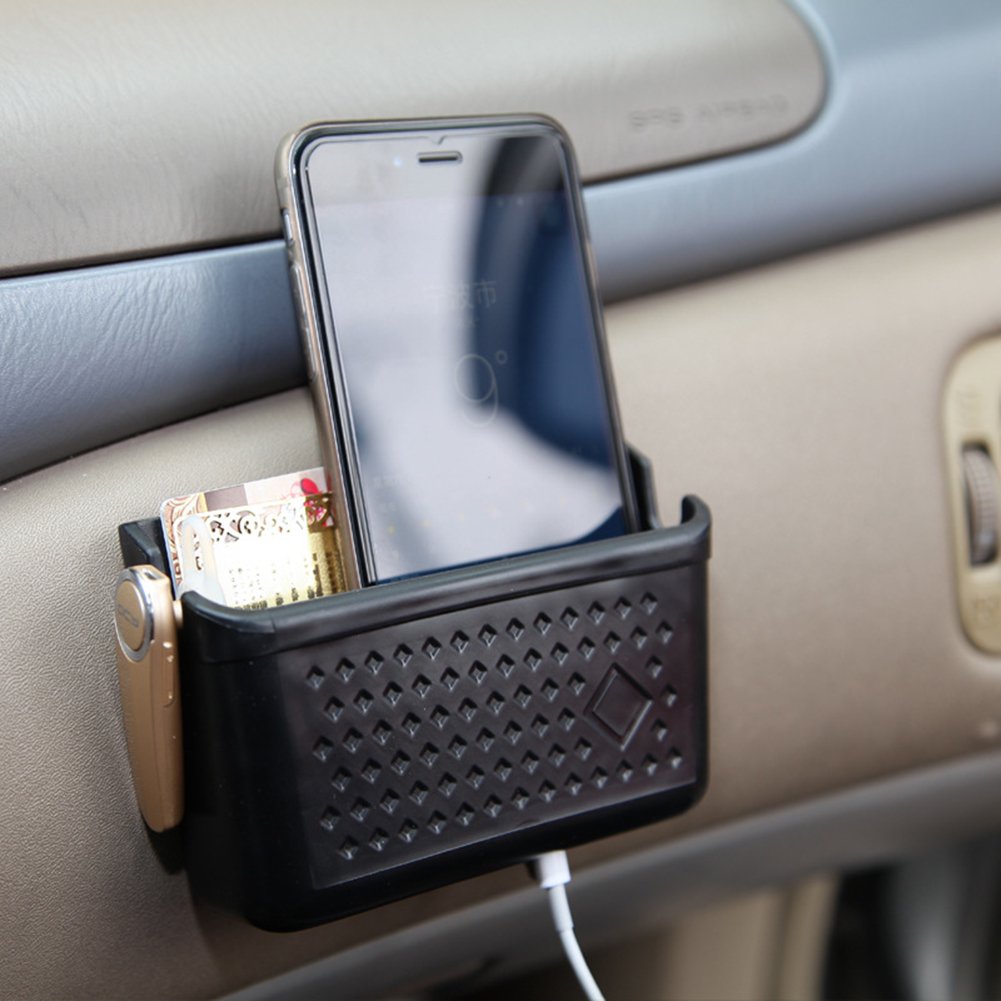 Car phone holder box made of durable ABS
