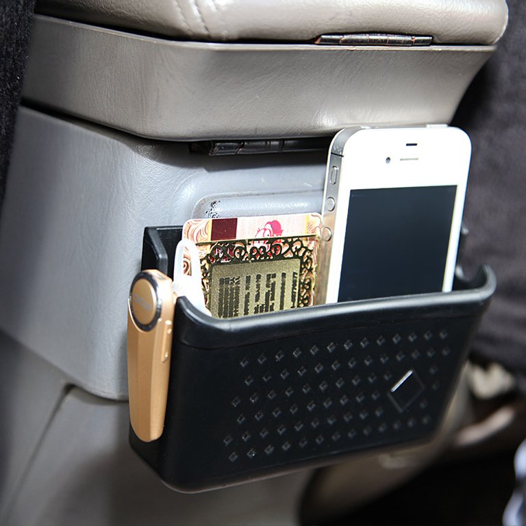 Car organizer box for phones and small items