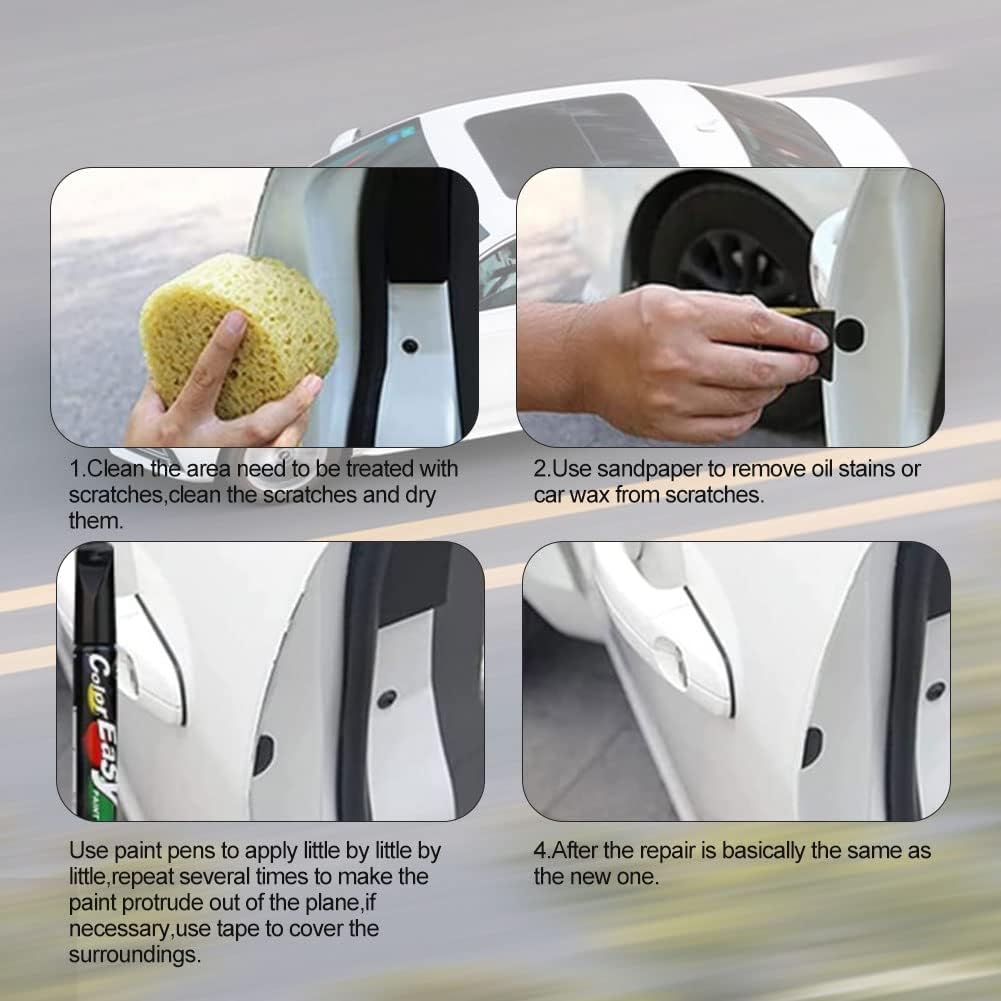 Touch-up pen for car bodywork