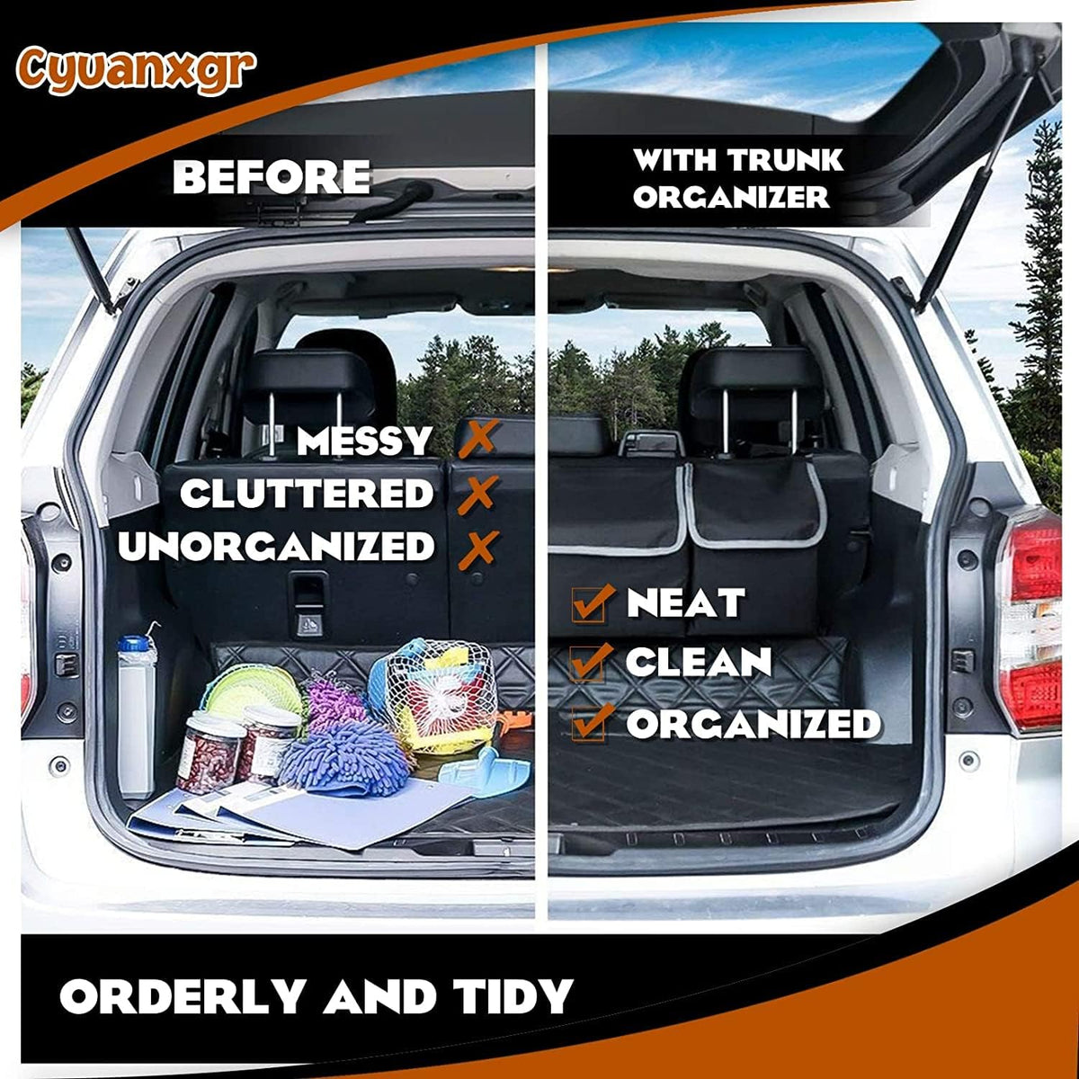 Car cargo organizer