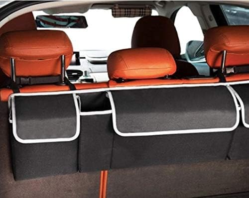 Foldable car trunk storage box