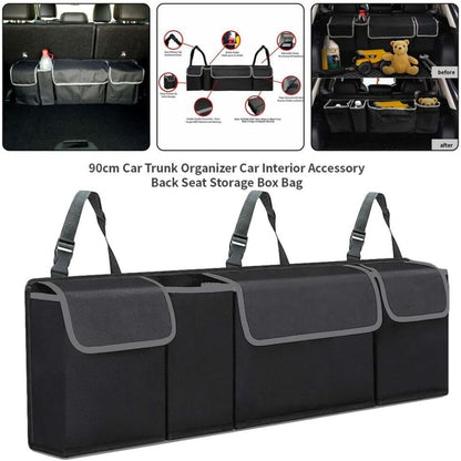 Trunk organizer for groceries and tools