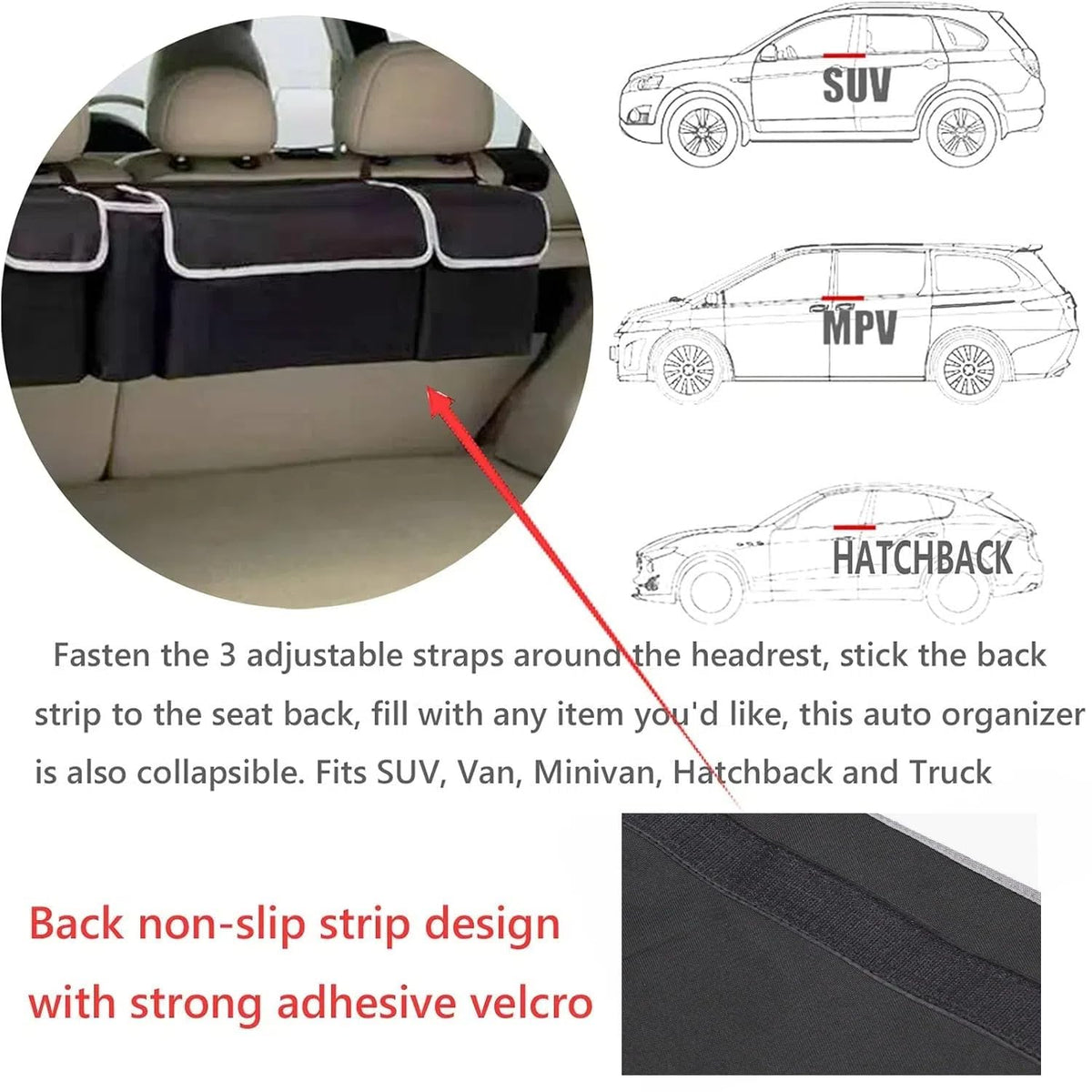 Large capacity trunk storage