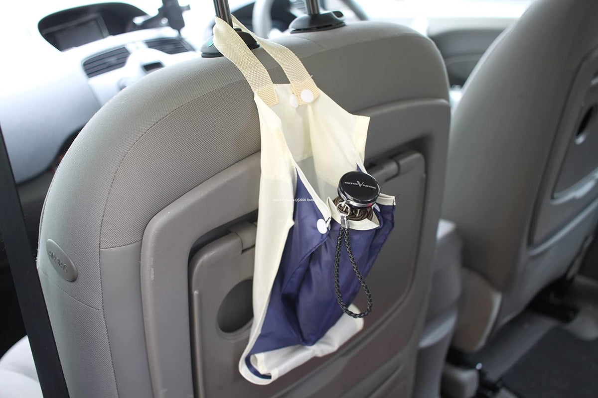 Waterproof umbrella storage bag for cars