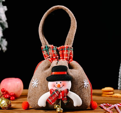 Christmas candy bag, design 9