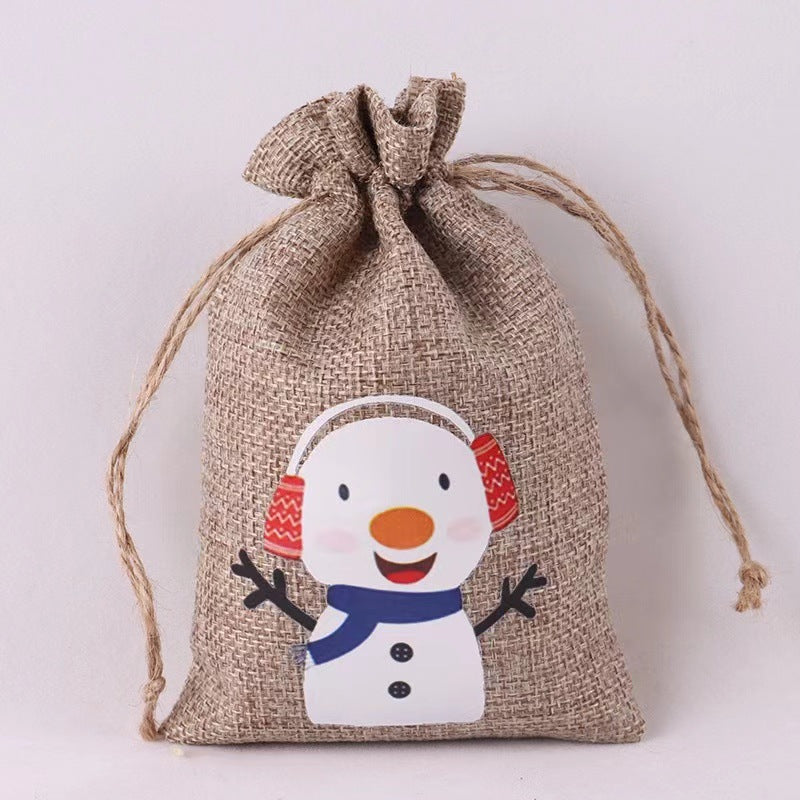 Christmas drawstring bag, design 2