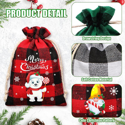 Christmas party favor bags