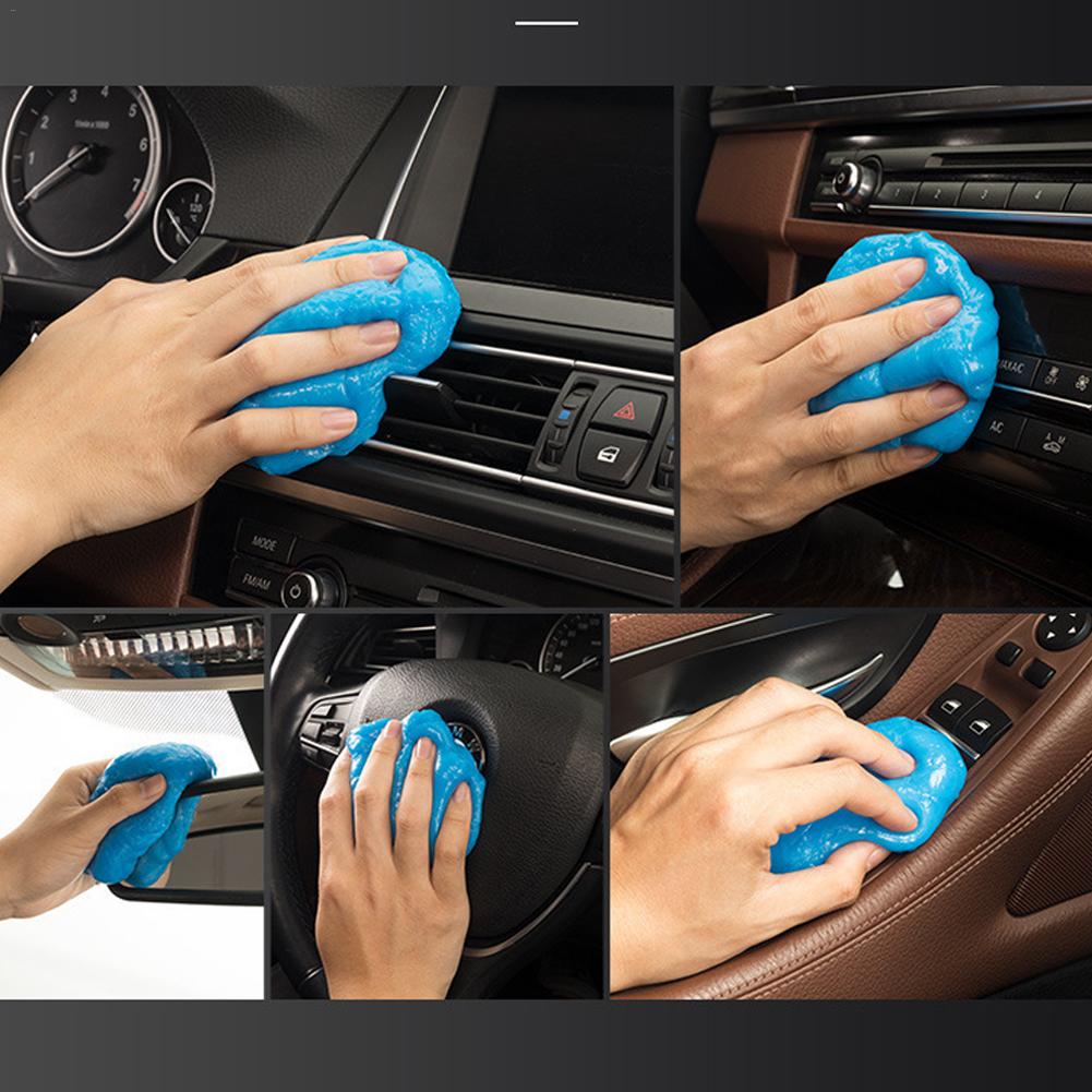 Cleaning slime for remote controls and phones