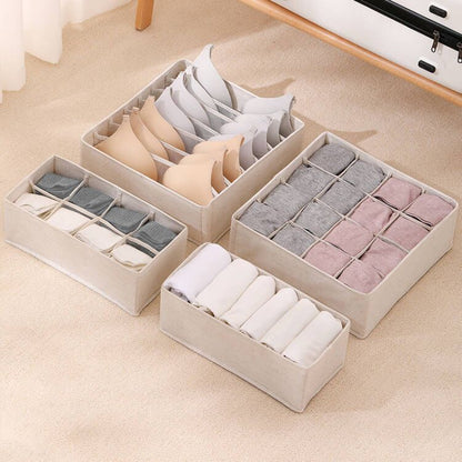 Drawer organizer boxes for clothes