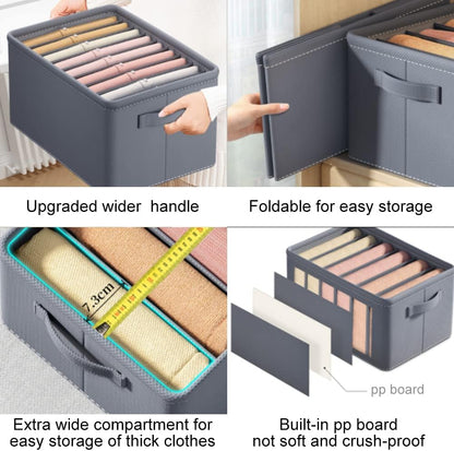 Clothes storage organizer for closets